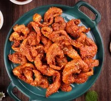 Crispy Beauty Chicken Skin