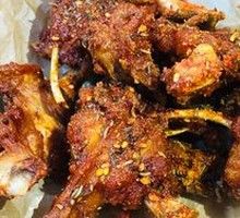 Special Iron Plate Chicken Bones