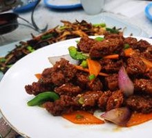 Braised Pork with Beans