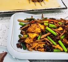 Chopped Chili Egg with Wood Ear Mushroom