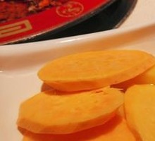 Potato and Sweet Potato Combination Plate