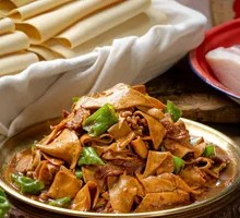 Auntie's Stir-Fried Tofu Sheets