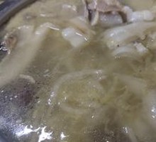 Boiled Pork with Sour Cabbage and Blood Sausage