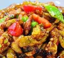 Braised Pork with Eggplant