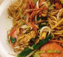 Ham and Egg Fried Noodles