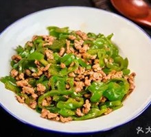 Stir-Fried Pork with Green Pepper