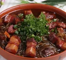 Braised Pork with Potatoes and Vermicelli