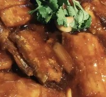 Braised Knife Fish