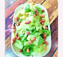 Spiced Cucumber with Peanut