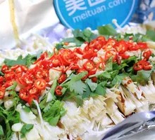 Aluminum-Wrapped Enoki Mushrooms