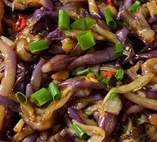 Stir-Fried Fresh Eggplant