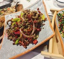 Old Vinegar Spinach with Peanut