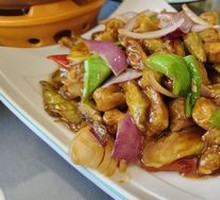 Braised Pork and Eggplant