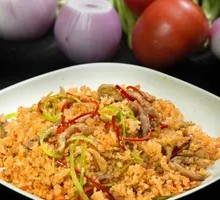 Spicy Shredded Pork Fried Rice