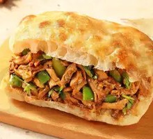 Laba Meat Sandwich with Focaccia