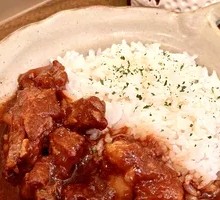 Red Braised Pork Cartilage Rice