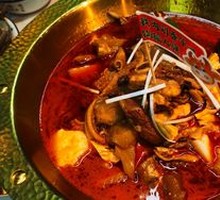 Tendon and Brain Hot Pot