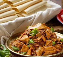 Auntie's Stir-Fried Tofu Sheets