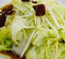 Boiled lettuce