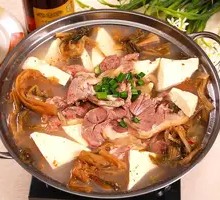 Dog Meat Stewed with Tofu