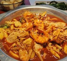 Shrimp and Squid Pot