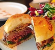 Foie Gras Beef Burger