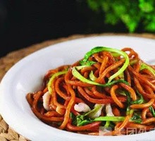 Fish Ball Stir-Fried Knife-Cut Noodles