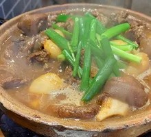 Pork Skin and Lamb Stew
