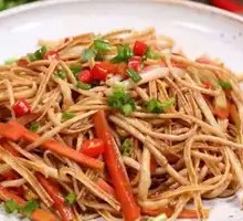 Soybean Curd Strips in Sauce