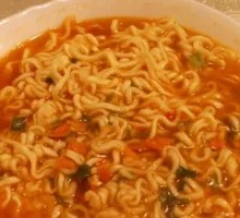 Boiled Instant Noodles