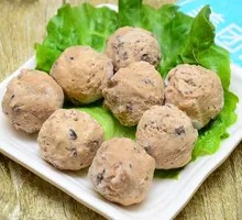 Shiitake Meatball Potato Noodles