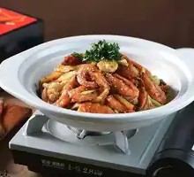 Spicy Chicken Wings and Shrimp Stew