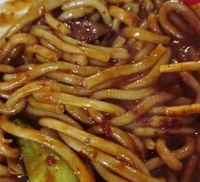 Spicy Chicken Fried Rice Noodles