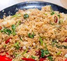 Spicy Shredded Pork Fried Rice