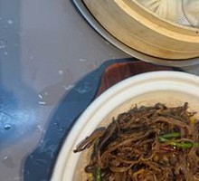 Stir-fried smoked bamboo shoots with preserved pork