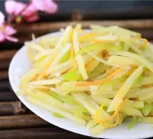 Celery and Potato Strips