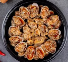 Spicy Cold-Infused Razor Clam Meat