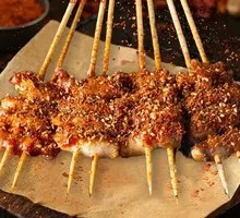 Pork Belly with Enoki Mushrooms