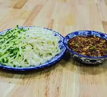 Egg Fried Sauce Noodles