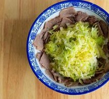 Pickled Turnip with Beef