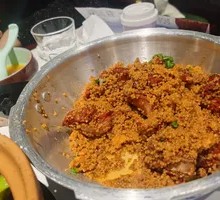 Stewed Pork Ribs with Millet