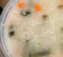 Century Egg and Pork Porridge