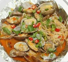 Aluminum Foil Lamb Noodles