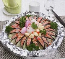 Grilled Squid on Iron Plate