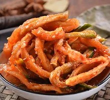 Pickled Radish Strips