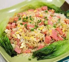 Egg and Ham Fried Rice