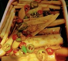 Spicy Sauce-Soaked Fresh Bamboo Shoots