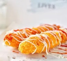 Melted Cheese Hot Dog Stick