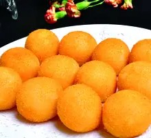 Taro and Sweet Potato Dumplings