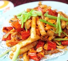 Dry-Fried Squid